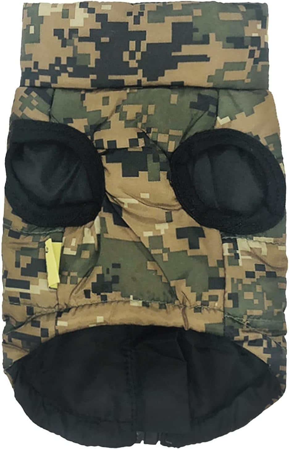 Pet Camouflage Cold Weather Coat, Small Dog Vest Harness Puppy Winter Padded Outfit Warm Garment